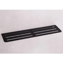 Peri Store Duş Raf Sistemi Siyah Renk 30X105X400 mm