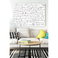 Peri Store (PSTER16035) Matematik Formüller Eğitim Kanvas Tablo 50 x 70