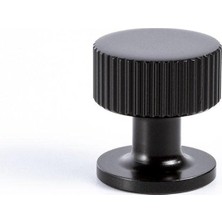 Assess Store Siyah Renkli 26 mm Tek Delikli Kulp