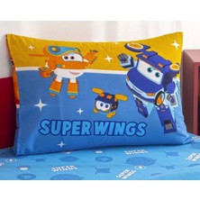 Taç Zorluteks Out Harika Kanatlar Desenli % 100 Pamuk Kumaş 1 Adet Yastık Kılıfı 50X70 cm