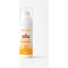 arsolea Spf 50 Güneş Koruyucu Krem Niacinamide & Hyaluronic Acid Içerikli Geniş Spektrum Koruma
