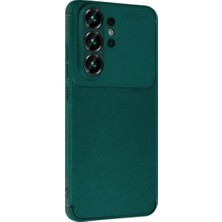 Kordify Samsung Galaxy S26 Ultra Auto Focus Karbon Kapak – Darbe Emici Karbon Desenli Premium Silikon Kılıf