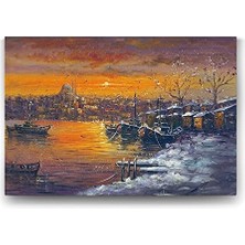 Peri Store Istanbul Kış Tablosu - 90X60CM