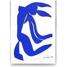 Peri Store Henri - Bleu Nude Tablosu - 40X60CM