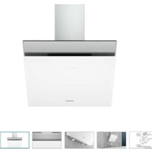 Siemens LC68KAK20T 60 cm Inox Renkli Duvar Tipi Davlumbaz Yüksek Emiş Gücü ile Etkili Performans