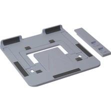 Peri Store Masaüstü Bilgisayar Kademeli Laptop Standı + Telefon Standı F28 Beyaz