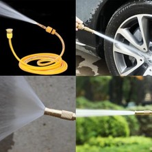 Assess Store Çift Fonksiyonlu Ayarlanabilir Hortum Sulama Başlığı 9 cm Yüksek Basınçlı ve Şemsiye Püskürtme Modlu, Evrensel Bağlantı, 3 cm Çap