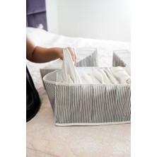 Peri Store Baby Akordiyon Çekmece Düzenleyici (Gri, Large)