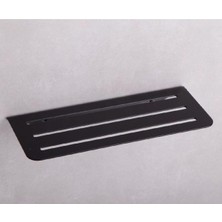 Peri Store Duş Raf Sistemi Siyah Renk 30X105X250 mm
