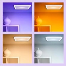 Peri Store Wiz Siyah Akıllı Sıva Üstü Rgb Kare Panel Tavan Armatürü 17W