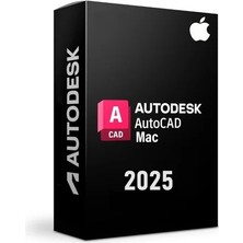 Autodesk Autocad 2025 (Mac Uyumlu) - 1 Pc 1 Yıl Serial Key (Kısıtlamasız Sürüm)