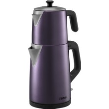 Altus AL-795 Mor Çay Makinesi 1.2 L Demlik Kapasitesi Çelik Malzeme ile Şık Tasarım