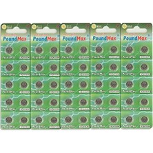Assess Store 50 x AG13 LR44 1,5 V Alkalin Düğme Pil
