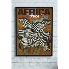 Peri Store (PSTER9738) Afrika Çerçeveli Tablo (40X50CM)