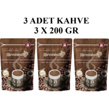 Kervansaray Kahve Kervansaray 7 Karışımlı Damla Sakızlı Kahve 3'lü 200GR Paket