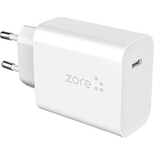 Assess Store ​ Xmac Serisi X3 20W Seyahat Şarj Başlığı Beyaz