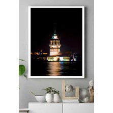 Peri Store (PSTER16595) Istanbul Kız Kulesi Manzara Kanvas Tablo 2 40 x 60