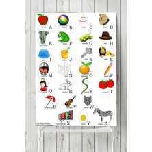 Peri Store (PSTER5032) Alfabe Eğitim Posteri 30X40 cm