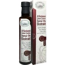 Tan Organik Atkestanesi & Çoban Çantası & Damar Otu Ekstraktı Içeren Karışık Sıvı Takviye Edici Gıda 250ML