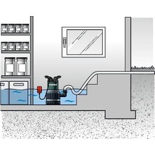 Assess Store 251400000 Mini-Dalgıç Pompası TPS14000S, 770 W, 230 Volt, 50 Hz