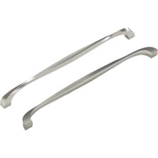 Assess Store Donanım H076021-SN Twist Pull, 30,5 cm C/saten Nikel Kaplama Twist Pull, 30,5 cm C/finish