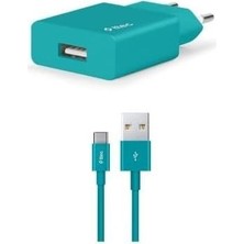 Assess Store Smartcharger Type-C 120CM Kablolu Seyahat Şarj Aleti, 2.1A