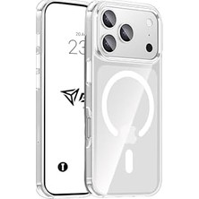 Assess Store Uyumlu Şeffaf Sert Kristal Mika Sararmaz Kılıf (17 Pro Max)