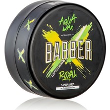 Barber Marmara Barber 150 ml Aqua Wax Royal Saç Bakımı, 8/10 Tutuş ve 9/10 Parlaklık ile Doğal Görünüm