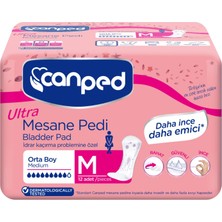 Canped Ultra Mesane Pedi Orta 12'li