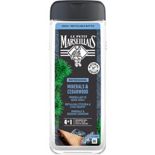 Le Petit Marseillais Mineraller ve Sedir Ağacı Duş Jeli 400 ml Doğal İçeriklerle Ferahlatıcı