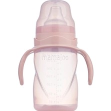 Mamajoo Yumuşak Uçlu Kulplu Antikolik Alıştırma Bardağı 9+ Ay 270 ml Pembe (4 Adet)