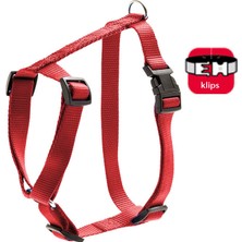 Karlie Ilkeshop Karlıe Basıc Göğüs Tasması M 45-70CM Kırmızı