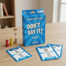 Yefking Yasaklı Kelime Oyunu Don't Say It! Klasik - Eğlenceli Kart Oyunu