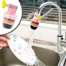 Assess Store 6 Katmanlı Musluk Ucu Filtreli Su Tasarruflu Hijjenik Musluk Başlığı