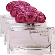 Assess Store Eurodream Edp Kadın Parfüm 100 ml Renkli (3 Paketi)