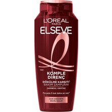 Elseve Komple Direnç Dökülme Karşıtı Bakım Şampuanı 300 ml 2 Adet