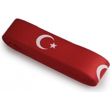 Assess Store - Ay Yıldız Baskılı Kurdele 3 cm 10 Metre