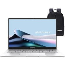 Asus Zenbook 14 UX3405CA Intel Core Ultra 7 16GB DDR5X 2tb SSD Intel® Arc™ Graphics Fhd OLED Windows 11 Pro 14" Taşınabilir Bilgisayar+Snertechçanta