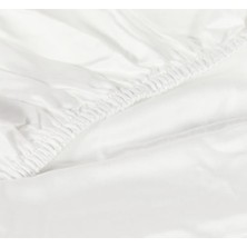 Assess Store Tek Kişilik Lastikli Çarşaf 100X200 cm Ekru