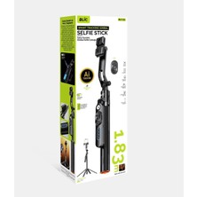 Sarftech Fonksiyonlu Aı Tracking (Yüz Takibi) Özellikli 360 Derece Dönebilen Vlog Gimbalı - 183CM Ekstra Uzun Selfie Çubuğu