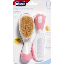 Chicco Bebek Yumuşak Fırça Tarak Seti 0 Ay+ (2 Adet)