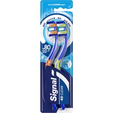 Signal 4d Clean Expert Diş Fırçası 1+1 3 Adet