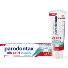Parodontax Diş Eti + Hassasiyet & Ferahlık Beyazlatıcı Diş Macunu 75 ml 3 Adet