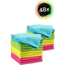 Wilma Secret Çok Amaçlı Mikrofiber Temizlik Bezi 192 Adet 30×30 cm - Mutfak Bezi