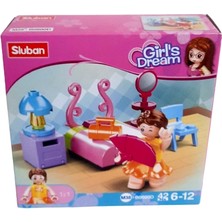 Sluban Girl's Dream 42 Parça Yatak Odası Seti Kız Çocuklar İçin Hediyelik Şık Tasarım