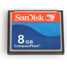 Sandisk 8 GB Compact Flash Hafıza Kartı Yüksek Performanslı Endüstriyel Kullanım İçin Uyumlu