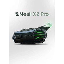 Kemborn Motosiklet  Kask Kulaklık intercom Bluetooth 5.3   2 binicili 1 Adet İnterkom 1200 mt  Evrensel Eşleşme Seti  X2PRO.  5. NESİL