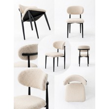 Vernus Home Polus Sandalye- Metal Iskelet