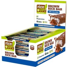 Rice Up Brown Rice Bar Milk Chocolate 18G 20 Adet Sütlü Çikolata