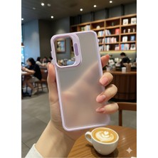 Darkom Samsung Galaxy A35/A55 Uyumlu /kenarları Düz Renkli /arkası Mat /stand Olabilen /darbe Emici Kılıf.